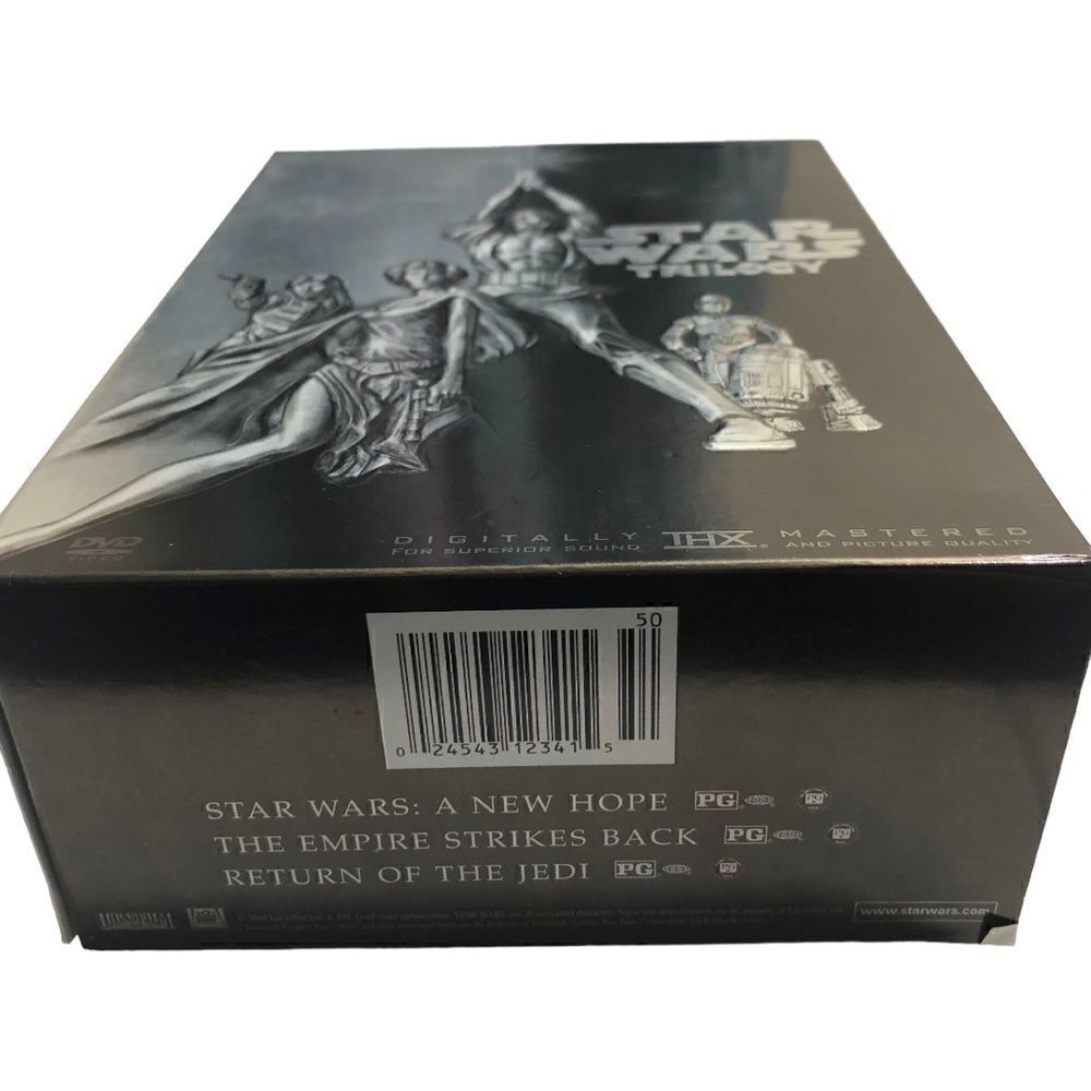Star Wars 4-Disc DVD Trilogy Box Set - Picture 11 of 13